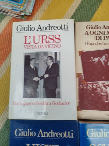 Giulio andreotti 4 libri - n.,