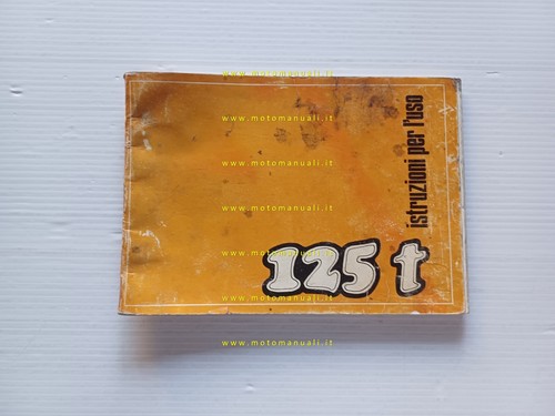 Benelli 125 1980 - t, manuale