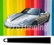 Porsche Strisce Adesiva Cofano Fascia sportiva Tuo Testo Decal Sticker Vinile