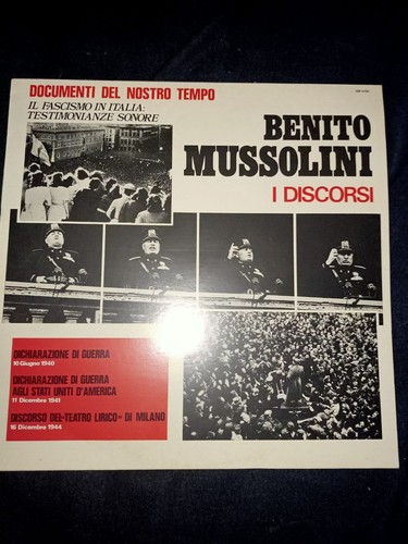 Discorsi benito mussolini - i,