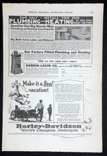 1922 Harley Davidson AD "Make
