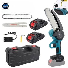 Mini Motosega a Batteria  6 Pollici 48V  Lubrificata Olio Elettrosega Tagliarami
