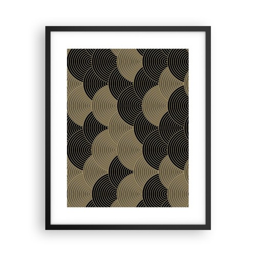 Poster 40x50cm nero oro - 40x50cm, e