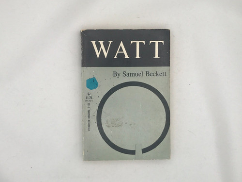Watt samuel beckett - watt,