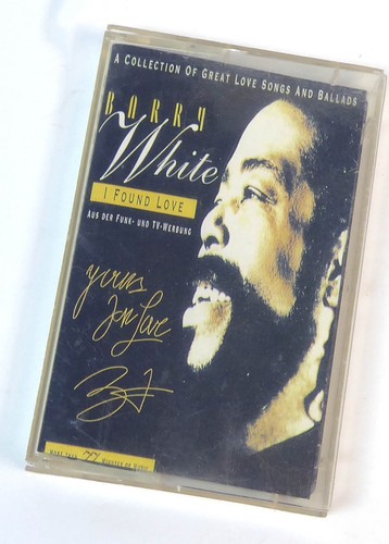 Musikkassette barry white - -,