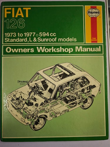 Fiat 126 owners workshop - fiat,