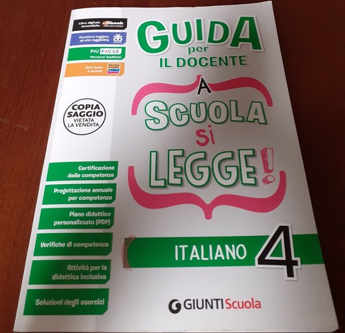 Scuola legge italiano - "a, si