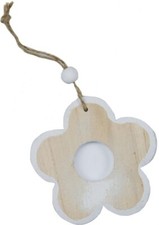 Fiore legno appendere - fiore, da