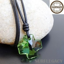 COLLANA CROCE SWAROVSKI CROSS NECKLACE PENDANT SLIP KNOT