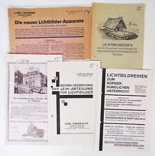 Pubblicità Immagini Luminose Serie Apparecchi Epidiascopo Proiettore 1924 Film Proiezione