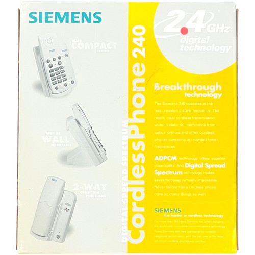 Siemens cordless phone - siemens,