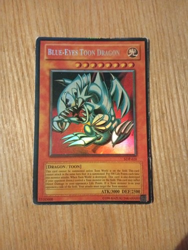 Blu eyes toon - toon, dragon
