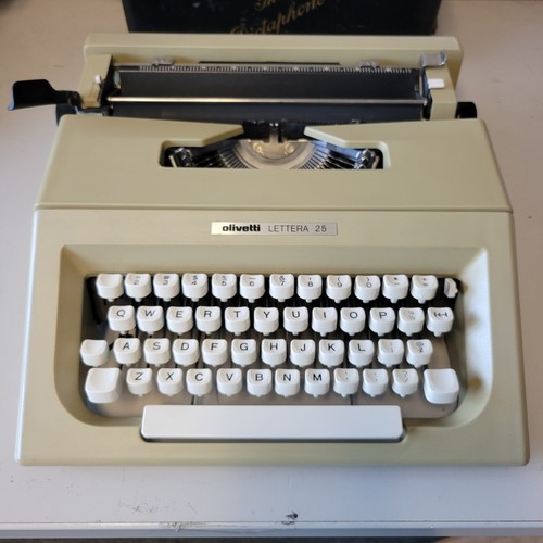 Vintage olivetti lettera - lettera, 25