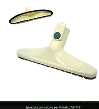 Spazzola con setole per Vorwerk Folletto VK116 VK117 compatibile alta qualità