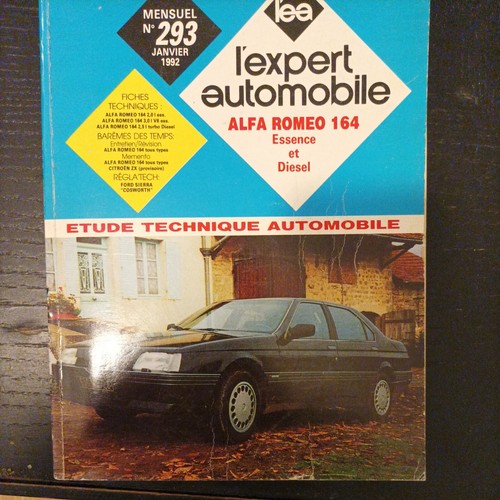 Revue technique alfa romeo - technique, 164