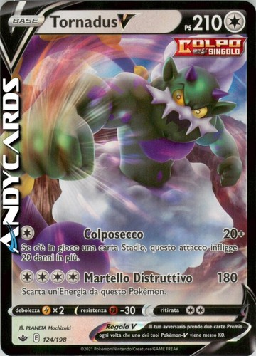 Tornadus 124 198 holo - v, 124/198