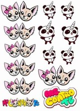 Cialda Te Contro Me LUI E SOFI Decorazione Torta Ostia o Zucchero 23