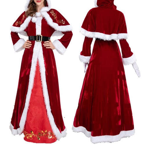 Costume babbo natale donna - costume,