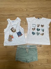 Completo camicia corta bambina