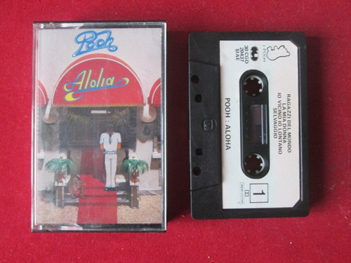 Pooh aloha musicassetta 1984 - pooh,