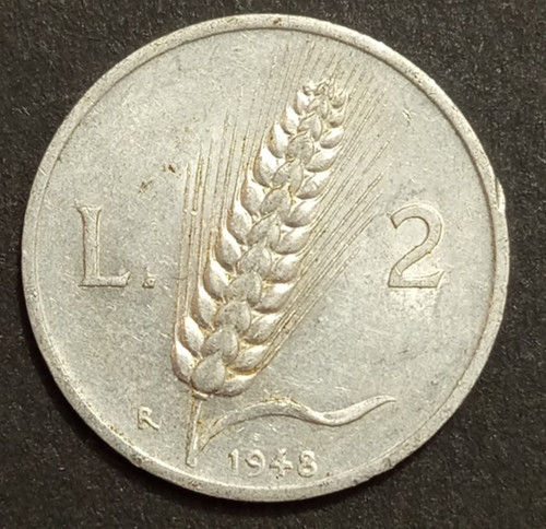 Italia lire spiga 1948 - lire,