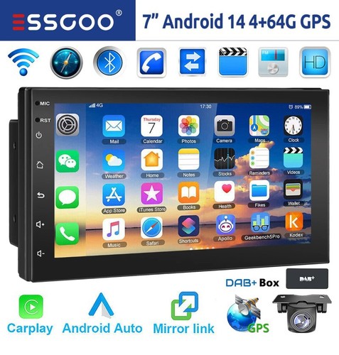 Autoradio din dab carplay - 2,