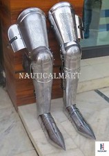 LARP Acciaio Protezione Gambe
