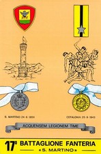 2774) SULMONA L'AQUILA 17 BATTAGLIONE FANTERIA S MARTINO