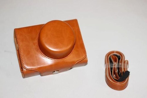 Custodia pelle marrone per - in,