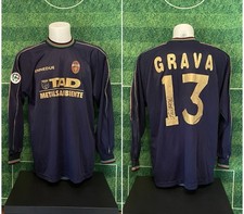 Maglia TERNANA calcio MATCH WORN Ennedue 1999 2000 13 GRAVA + autografo