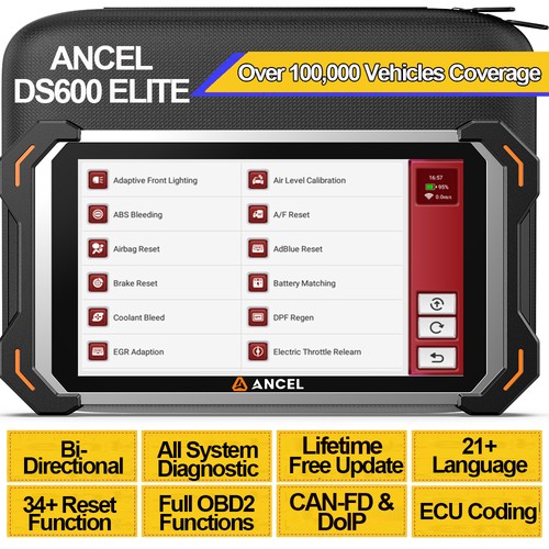 Ancel ds600 elite scanner obd2 - ancel,