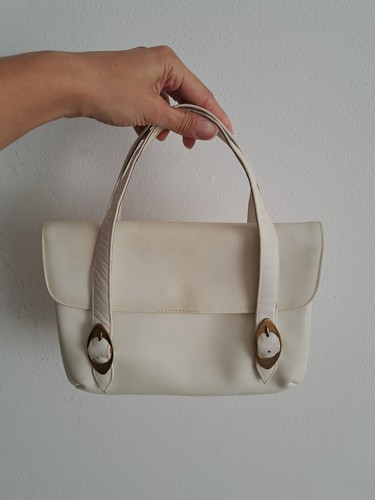Pochette pelle bianca - pochette,