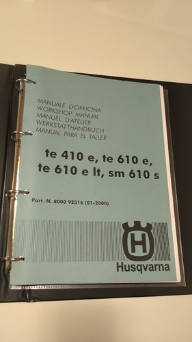Husqvarna 410 te 610 - husqvarna,
