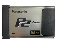 Panasonic AJ-P2E064XG - E-Series P2 scheda di memoria 64GB - testata dal rivenditore