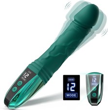 Vibratore Fallo con Ventosa Vaginale Anale Realistico Dildo Naturale Sex toy