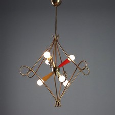 Lampada a 6 Luci Vintage