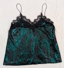 Canotta Zara tg L paillettes