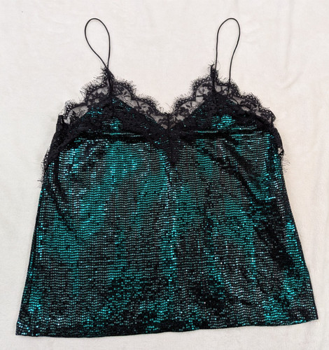 Canotta zara paillettes - zara,