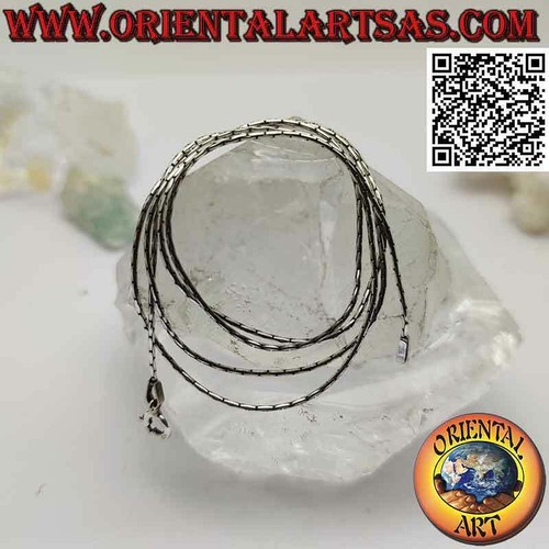 Collana catenina argento - in,