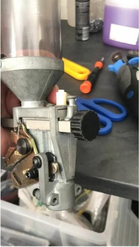 Manopola regolazione polvere