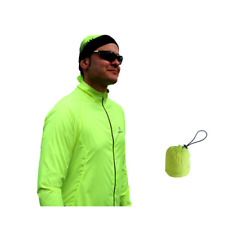 MANTELLINA ANTIVENTO ANTIPIOGGIA BICI MTB DEKO MOD SOFT GIALLO FLUO VARIE TAGLIE