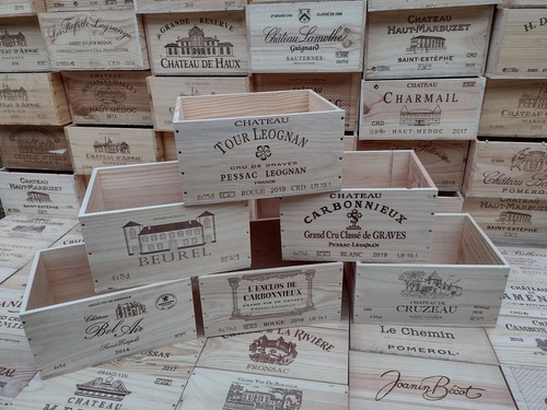 Cassa porta vino legno - porta,
