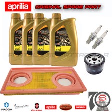Kit Tagliando Olio Motore Filtri Candela Aprilia Dorsoduro Factory Shiver Gt ...