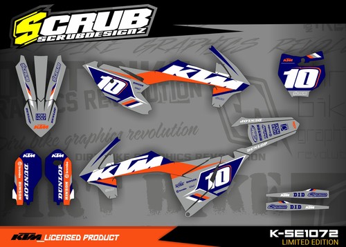 Adesivo ktm decor 2016 - 50,