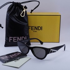 New fendi fe40135i - 01a, shiny