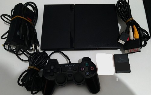 Ps2 slim con - ps2,