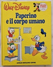 c5) GIOCANDO SI IMPARA n. 6 Paperino e il corpo umano - 1984 - ottimo+