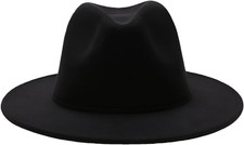 Cappello Fedora Nero Classico