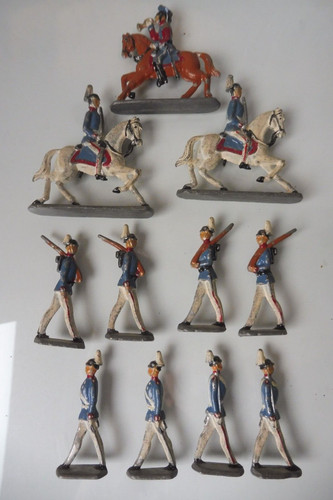 Molto vecchio figurine in - vecchio,