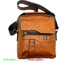 BORSA MASCHILE BROWN LOGO